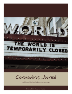 Coronavirus Journal Cover