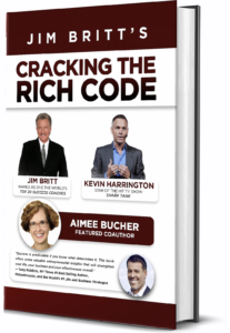 Book Cover of Cracking the Rich Code with featured coauther, Aimee Bucher